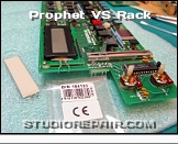 SCI Prophet VS Rack - LC Display * Maintenance & Repair - Installation of a new Luminous Foil