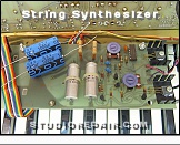 Solina String Synthesizer - ARP Explorer I * ARP 2994-003 Rev. A - Explorer I Power Supply Board - Replacing the Electrolytics