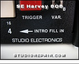 Studio Electronics Harvey 808 - SE Logo * Studio Electronics' logo