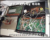 Studio Electronics Harvey 808 - With TR-808 Opened * Roland's TR-808 and SE's Harvey 808 opened.