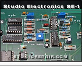 Studio Electronics SE-1 - Processor Board * Board Rev.1 - Discrete Built D/A Converter