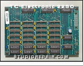 TC Electronic 2290 - Memory Option Card * ME00 Memory Option Card (RAM Expansion) - PCB Base-No. 2962 - Component Side