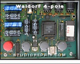 Waldorf 4-pole - Circuit Board * Motorola/Freescale 68HC11 microcontroller