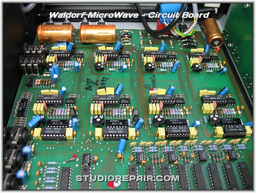 STUDIO REPAIR Waldorf MicroWave Circuit Board