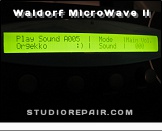 Waldorf MicroWave II - Display * …
