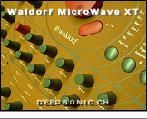 Waldorf MicroWave XT - Front Panel * …