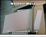 Waldorf Wave - LCD Module * Cutting the electroluminescence foil