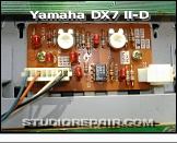 Yamaha DX7 II-D - After-Touch Board * Adaptor PCB for the After-Touch Strip