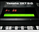 Yamaha DX7 II-D - Display * …