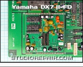 Yamaha DX7 II-FD - Hybrid Module * Mitsumi MAB-261 Hybrid Module (Yamaha Spare Part No. XB622002)