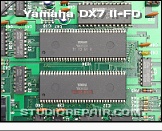 Yamaha DX7 II-FD - Yamaha ASICs * Yamaha ASICs: YM2604 = OPSII (Operator-S) and YM3609 = Envelope Generator