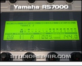 Yamaha RS7000 - Display * …