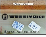 Wersivoice FM 76 S - Circuit Board * Logotype