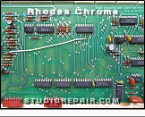 Rhodes Chroma - Dual Channel Board * Model 2101 - Dual Channel Board: centre section