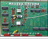 Rhodes Chroma - Dual Channel Board * Model 2101 - Dual Channel Board: left section