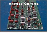 Rhodes Chroma - Dual Channel Board * Model 2101 - Dual channel board circuitry
