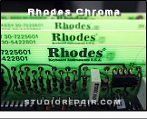 Rhodes Chroma - Channel Board Logotype * Model 2101