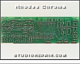Rhodes Chroma - Dual Channel Board * Model 2101 - Dual Channel Board: soldering side