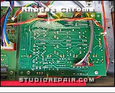 Rhodes Chroma - EQ Board - PCB * Model 2101 - EQ Board: soldering side (PCB installed)