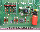 Rhodes Chroma - I/O Board - Circuitry * Model 2101 - I/O Board: Cassette motor control and I/O circuitry
