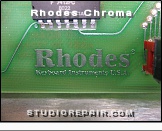 Rhodes Chroma - I/O Board - Logotype * Model 2101 - I/O Board