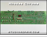 Rhodes Chroma - I/O Board - PCB * Model 2101 - I/O Board: soldering side