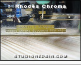 Rhodes Chroma - PSU - SPSU Kit * Model 2101 - PSU Modification: Sasdelli & Sfregola Rhodes Chroma Switched PSU MkIV Circuit Board