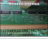 Rhodes Chroma - Channel Motherboard - Label * Model 2101 - Channel Mother Board Label: ASSY 30-7225401, FAB 30-5422601