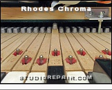 Rhodes Chroma - Keyboard * Model 2101 - Keyboard Assembly (key contacts not visible)