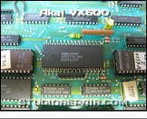 Akai VX600 - Mainboard * NEC μPD78C11 8-Bit Microcontroller