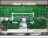Akai VX600 - Opened * Front Panel PCBs