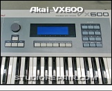 Akai VX600 - Panel * Encoder, Cursor, Display, Data Entry