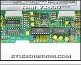Akai VX600 - Voice Board * Curtis CEM3378 VCF Circuit and Mitsubishi M5206 Dual VCA as Envelope Generator