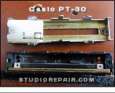 Casio PT-30 - Fader Disassembled * …