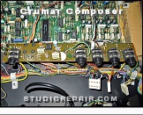 Crumar Composer - Circuit Board * Rear Jacks PCB Component Side - Contains the Breath Controller Sensor and Circuitry