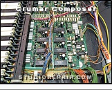 Crumar Composer - Main Board * P-967 PCB - Mainboard - TMS3617NS Multiple Octave Tone Generators