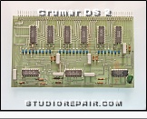 Crumar DS 2 - Circuit Board * PCB P431 - Component Side