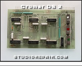 Crumar DS 2 - Circuit Board * PCB P432 - Code Conversion - Component Side