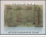 Crumar DS 2 - Circuit Board * PCB P432 - Code Conversion - Sodlering Side