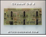 Crumar DS 2 - Circuit Board * PCB P433 - DAC - Component Side