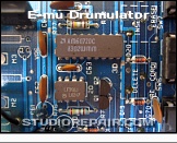 E-mu Drumulator - Converter * The main D/A converter (AM6072)