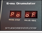E-mu Drumulator - POOF! * PooF - Routine to clear a memory mismatch