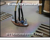 E-mu Drumulator - Power Supply * Mounting of the +5V voltage regulator