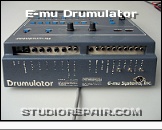E-mu Drumulator - Rear View * …