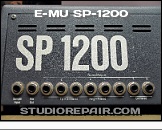 E-MU SP-1200 - Rear Jacks * Sample Input, Mix Out and 8 Channel Outputs