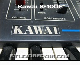 Kawai Synthesizer-100F - Logotype * …