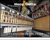 Korg Delta - Keyboard * Keyboard Assembly
