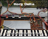 Korg Delta - Opened * KLM-238A Synthesizer Board Removed