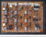 Korg Mono/Poly - Circuit Board * KLM-355 VCF / VCA / 2EG / Noise Circuit Board