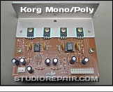 Korg Mono/Poly - Circuit Board * KLM-357 VCO Heater Regulation Circuit Board